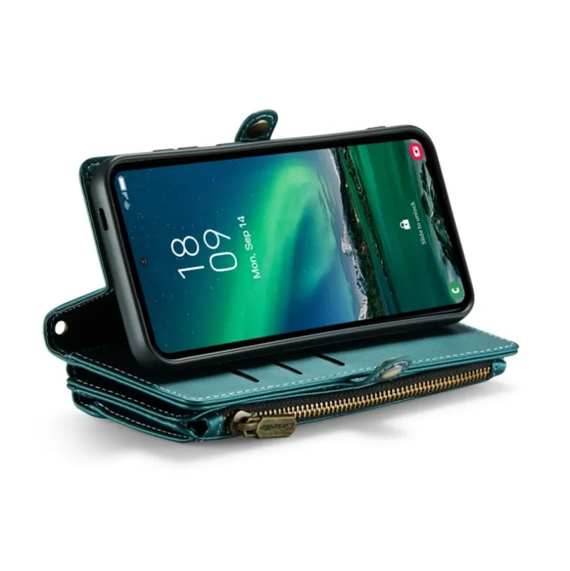 Caseme Samsung S24 FE Clutch Wallet met Koord