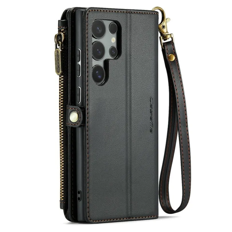 Caseme Samsung S24 Ultra Clutch Wallet met Koord