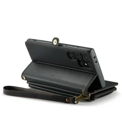 Caseme Samsung S24 Ultra Clutch Wallet met Koord