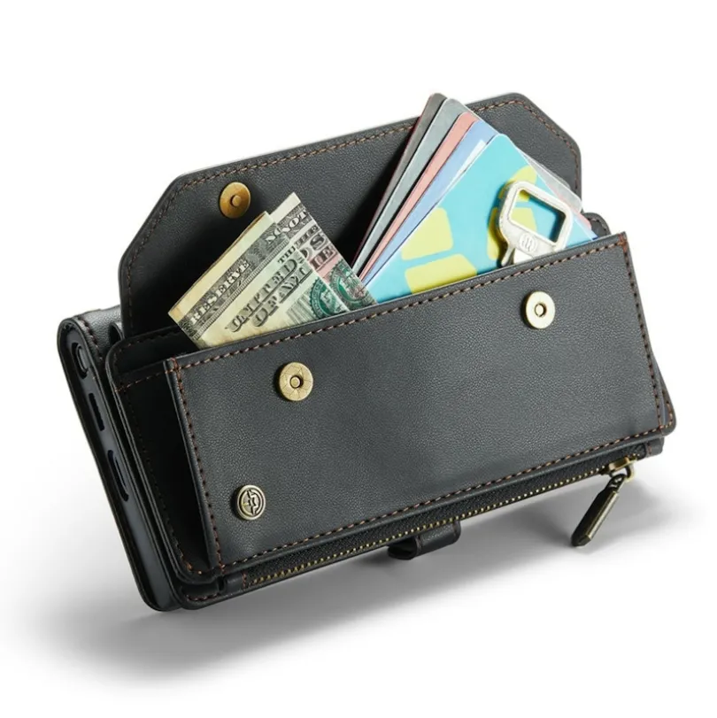 Caseme Samsung S24 Ultra Clutch Wallet met Koord