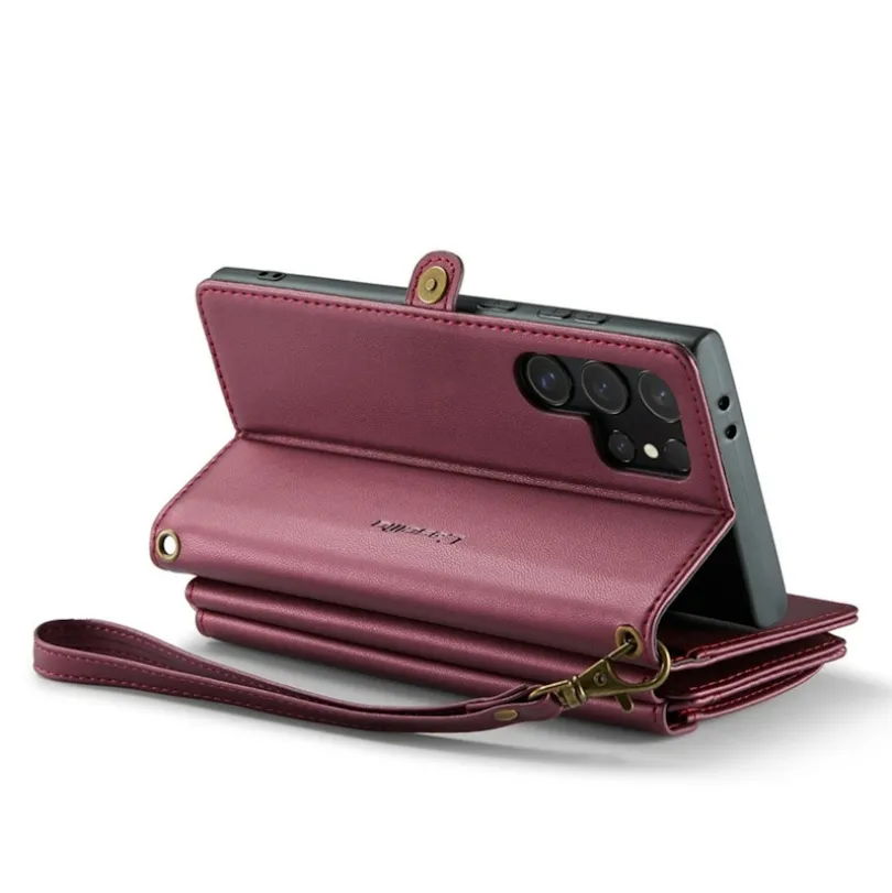 Caseme Samsung S24 Ultra Clutch Wallet met Koord