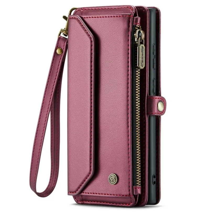 Caseme Samsung S24 Ultra Clutch Wallet met Koord