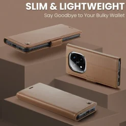 Caseme Xiaomi Redmi Note 14 Pro(+) Bookcase Hoesje