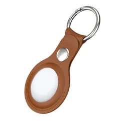Comfycase AirTag Lederen Sleutelhanger