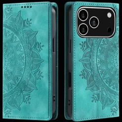 Comfycase Apple iPhone 17 Pro Soft Mandala Bookcase