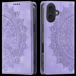 Comfycase Apple iPhone 17 Soft Mandala Bookcase