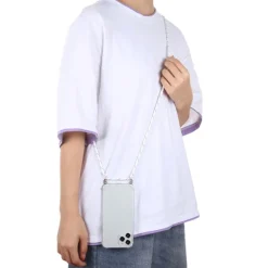 Comfycase iPhone 12 Pro Max Shockproof Telefoonhoesje met Koord