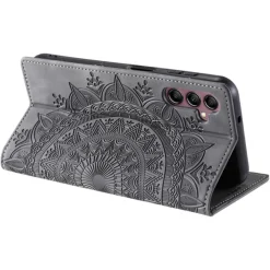 Comfycase Samsung Galaxy S24 FE Zacht Mandala Book Hoesje