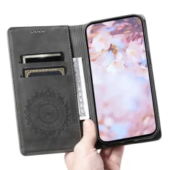 Comfycase Samsung Galaxy S24 FE Zacht Mandala Book Hoesje