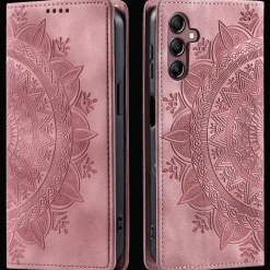 Comfycase Samsung Galaxy S24 FE Zacht Mandala Book Hoesje