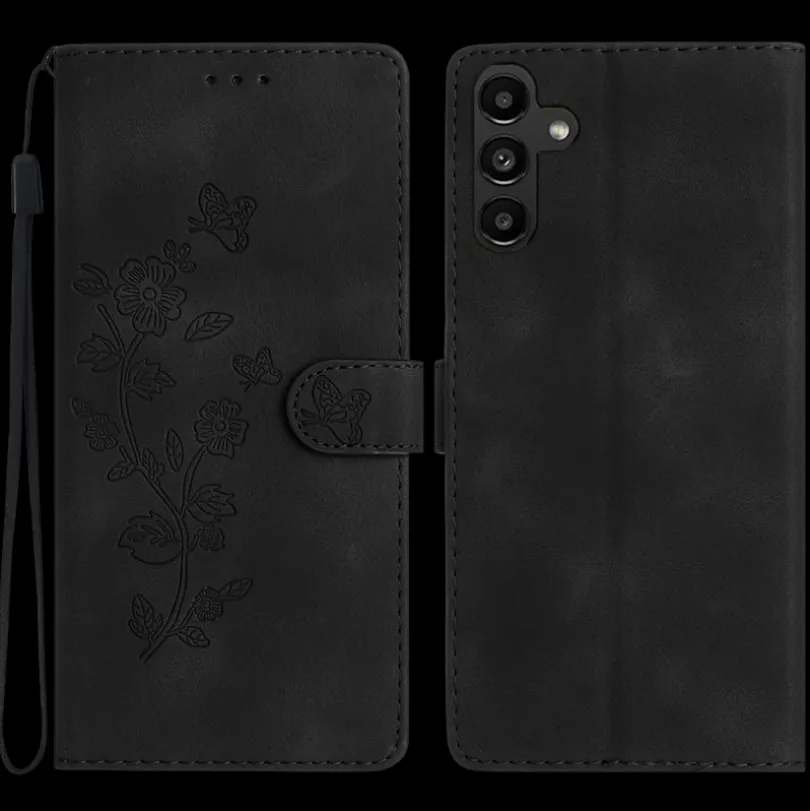 Comfycase Samsung Galaxy A16 Zacht Boek Hoesje met Gravure