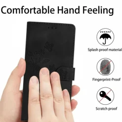 Comfycase Samsung Galaxy A16 Zacht Boek Hoesje met Gravure