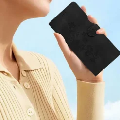 Comfycase Samsung Galaxy A16 Zacht Boek Hoesje met Gravure
