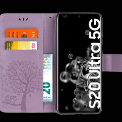 Comfycase Samsung Galaxy S20 Ultra Bookcase Hoesje Uiltjes