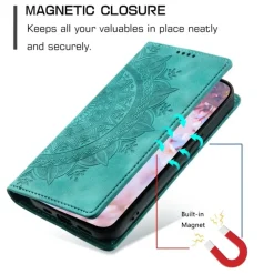 Comfycase Samsung Galaxy S24 FE Zacht Mandala Book Hoesje