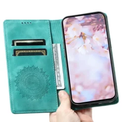 Comfycase Samsung Galaxy S24 FE Zacht Mandala Book Hoesje