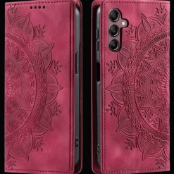 Comfycase Samsung Galaxy S24 FE Zacht Mandala Book Hoesje
