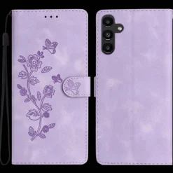 Comfycase Samsung Galaxy A56 Zacht Boek Hoesje met Gravure