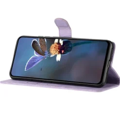 Comfycase Samsung Galaxy A56 Zacht Boek Hoesje met Gravure