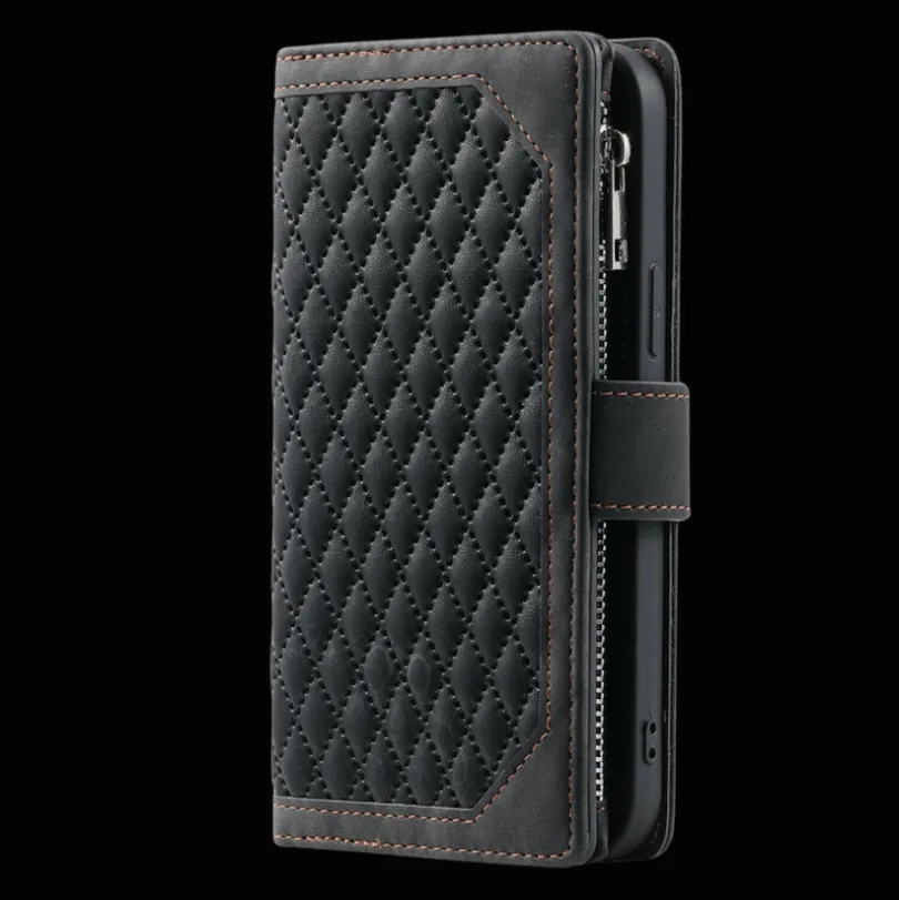 Comfycase Samsung Galaxy A35 Zipper Wallet Hoesje met Draagkoord