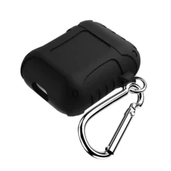 Comfycase Shockproof AirPods 1/2 Hoesje met Riemhaak