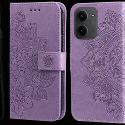 Comfycase Xiaomi Redmi 15C/POCO C85 Floral Bookcase Hoesje