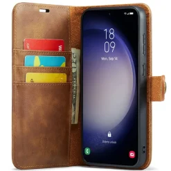 DG.MING Samsung Galaxy S25 Lederen 2-in-1 Wallet Hoesje