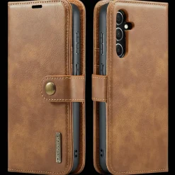 DG.MING Samsung S23 FE Lederen 2-in-1 Wallet en Hoesje