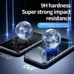 DO AS YOU WISH iPhone 13 Full Screen Tempered Glass Screenprotector