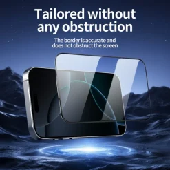 DO AS YOU WISH iPhone 15 Pro Max Full Screen Tempered Glass Screenprotector