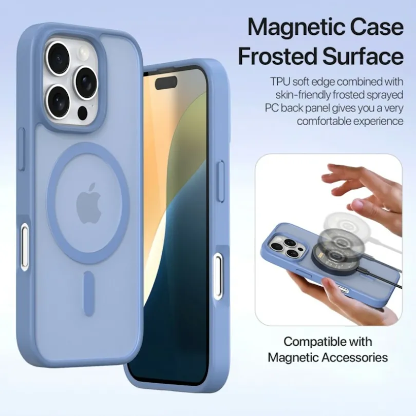 DUX DUCIS Apple iPhone 16 Pro Premium 2-in-1 Bookcase met MagSafe Hoesje