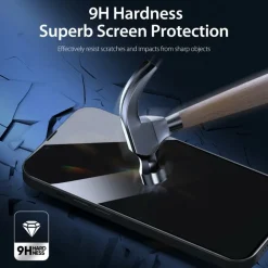 DUX DUCIS Apple iPhone 15 Privacy Screenprotector Gehard Glas
