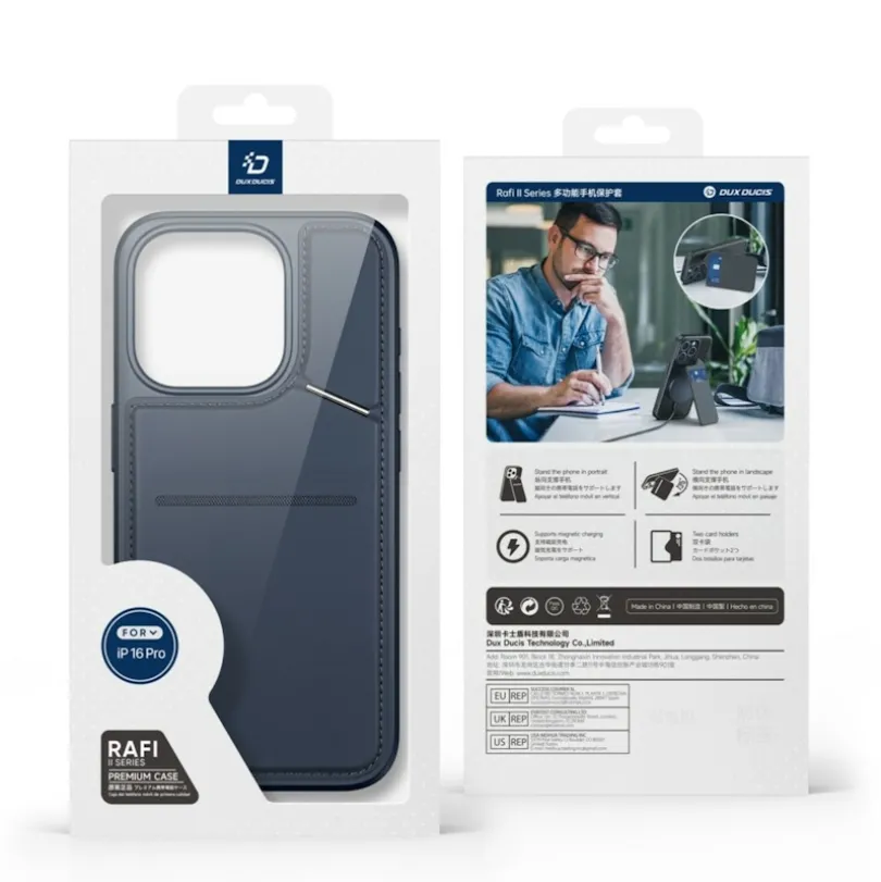 DUX DUCIS Apple iPhone 16 Pro Max Rafi Series Premium Beschermcase