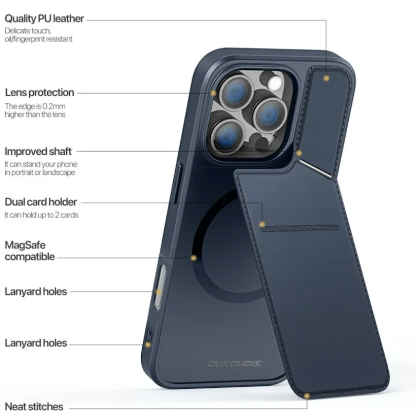 DUX DUCIS Apple iPhone 16 Pro Max Rafi Series Premium Beschermcase