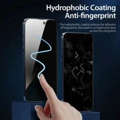DUX DUCIS iPhone 16 Privacy Screenprotector Gehard Glas