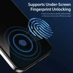 DUX DUCIS iPhone 16 Privacy Screenprotector Gehard Glas