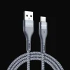 Duzzona Gewoven USB-A naar USB-C Oplaad + Datakabel