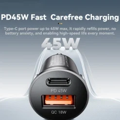 Essager 45W Dual Port Autolader