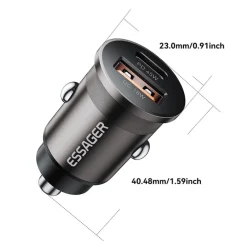 Essager 45W Dual Port Autolader