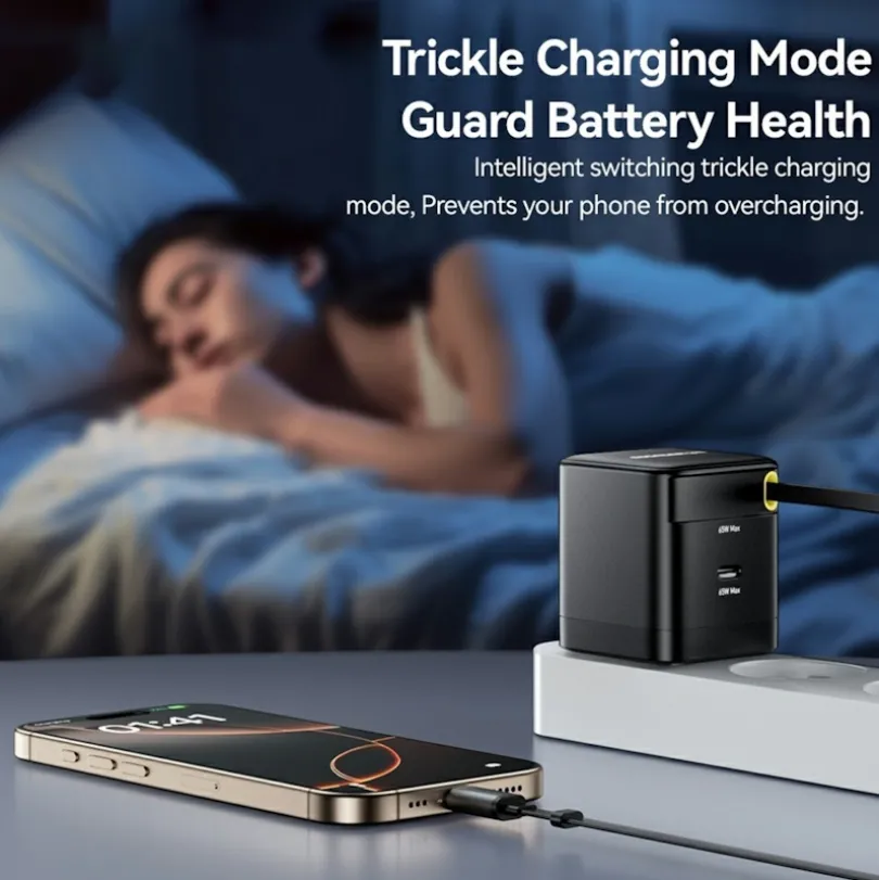 Essager 65W Fast Charging USB-C Oplader met kabel