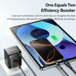 Essager 65W Fast Charging USB-C Oplader met kabel