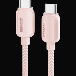 Essager 100W Gewoven Smartphone en Laptop USB-C naar USB-C Kabel