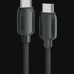 Essager 100W Gewoven Smartphone en Laptop USB-C naar USB-C Kabel
