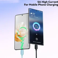 Essager 100W Gewoven Smartphone en Laptop USB-C naar USB-C Kabel
