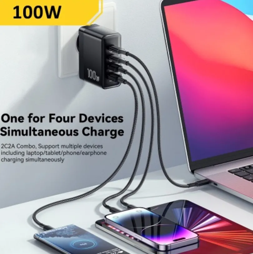 Essager 100W Multi-Port Quick Charger