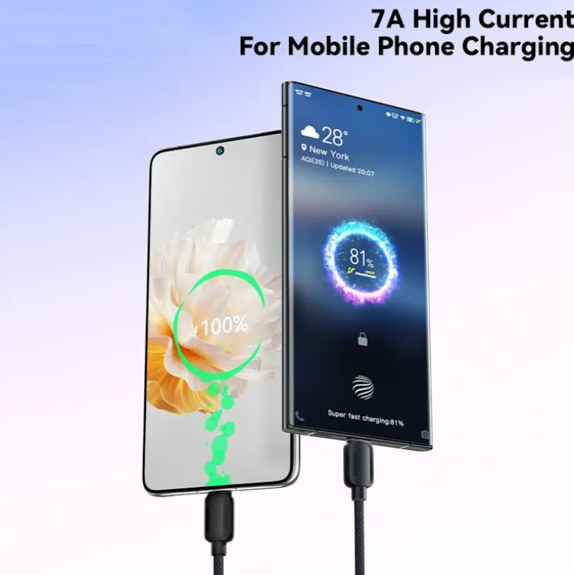 Essager 100W(!) Smartphone en Laptop Data + Oplaadkabel USB-A naar USB-C