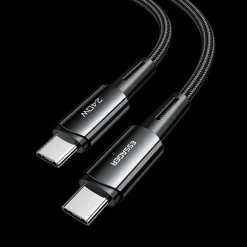 Essager 240W USB-C naar USB-C Ultraspeed Oplaad + Datakabel