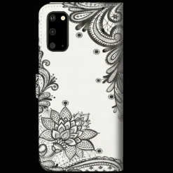 Fashion Samsung Galaxy S20 Shiny Design Bookcase