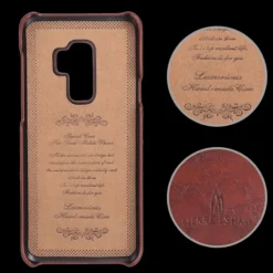 Fierre Shann Samsung Galaxy S9 Luxe Handgemaakt Hoesje Met Pasruimte