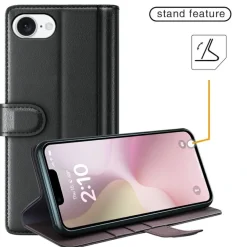 Fonexio Apple iPhone 16e/17e Luxe Lederen Bookcase